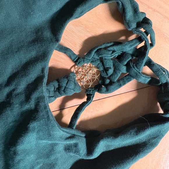 Yoga Crop Tops - Green, Olive, Maroon, Black - Picture 2 of 8